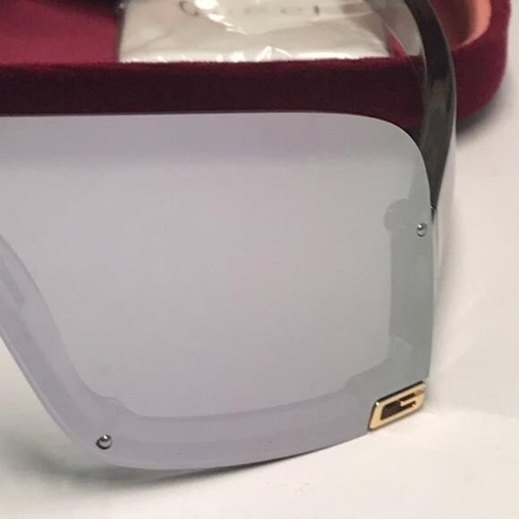 Authentic Gucci GG1637S 002 Silver Mirror Sunglasses – New - Picture 7 of 10